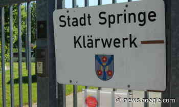 Neue Kläranlage für Springe: Erster Schritt ist gemacht - Neue Deister-Zeitung