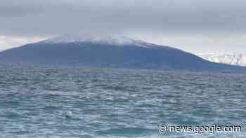 Vesuvio innevato: lo spettacolo visto da Capri - Voce di Strada
