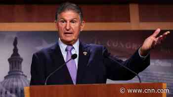 Manchin says it's a 'mistake' for White House to want Democrats to address debt ceiling without GOP
