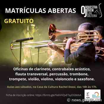 Orquestra Jovem de Ilha Solteira inicia processo de matrículas ... - Hojemais