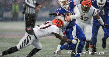 Bengals End Bills’ Season With Damar Hamlin in Attendance