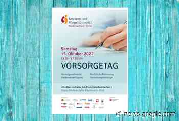 „SelbstBestimmt im Alter“: Vorsorge treffen! – Vorsorgetag in Celle ... - Celler Presse