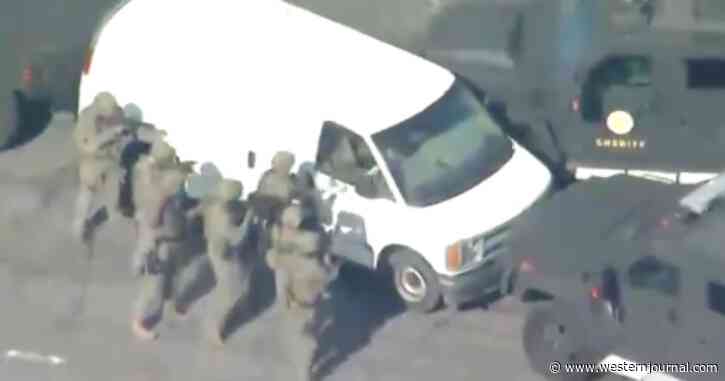 Watch: SWAT Team Breaches Suspected Monterey Park Mass Shooter's Hiding Place