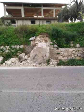 Scicli, crolla edicola votiva, le FOTO Scicli - RagusaNews