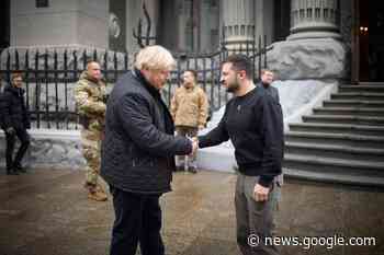 Boris Johnson visits Ukraine amid fresh sleaze allegations - Ealing Times