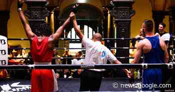 Boksen in het districtshuis van Borgerhout tijdens Kings of the Castle - Het Laatste Nieuws