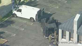 Watch: Police looking for Monterey Park shooter search van