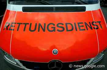 Frostglätte bei Denkendorf: Auto überschlägt sich mehrfach - Stuttgarter Nachrichten