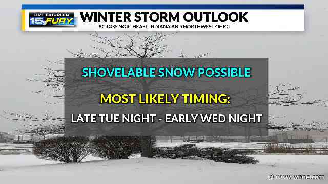 Tracking a potential midweek winter storm