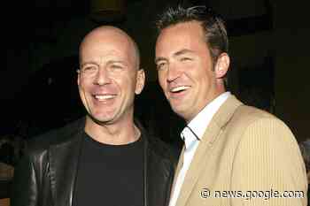 Matthew Perry used to party with Bruce Willis and now prays for him every night - Yahoo News