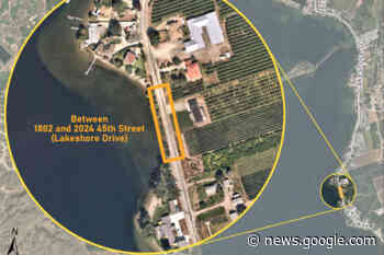 Project underway to fix flooded pedestrian path on Osoyoos Lake 4 ... - Penticton Western News