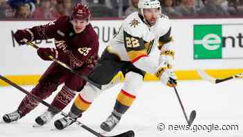Keller nets his 2nd hat trick; Coyotes handle Vegas 4-1 - Belleville News-Democrat
