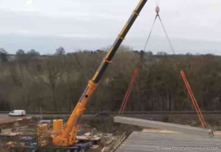 Defective prefab beams to be removed from new bridge