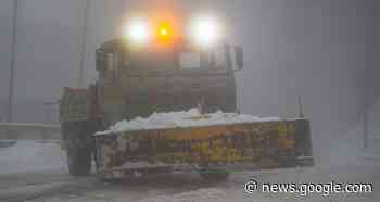Salaria e superstrada: mezzi spazzaneve in azione - Rieti Life