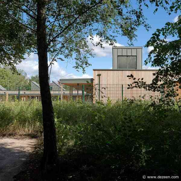 Natural materials form "seamless connection" between English woodland and nursery