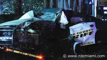 Broward Sheriff's Office Deputy Involved in Multi-Vehicle Crash in Lighthouse Point
