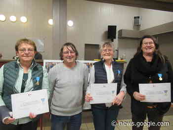 Près de Dinan, trois animatrices méritantes ont été distinguées à ... - Le Pays d'Auge