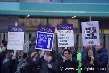 Wirral ambulance workers on strike today and tomorrow in pay dispute