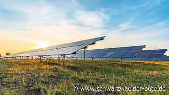 Immense Stromkosten: In Gechingen wird Photovoltaik auf Freiflächen zum Thema