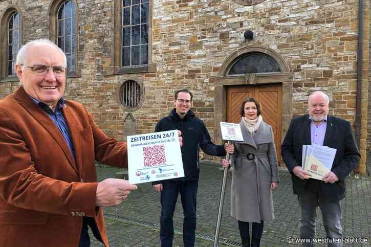 QR-Code ermöglicht Zeitreise in Kirchlengern
