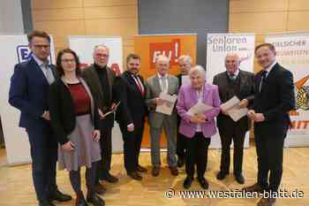 CDU Paderborn ehrt langjährige Mitglieder bei Neujahresempfang