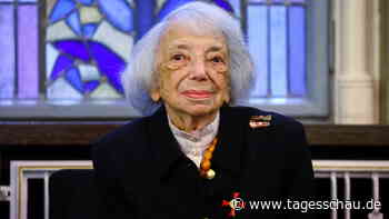 Holocaust-Überlebende Friedländer erhält Bundesverdienstkreuz