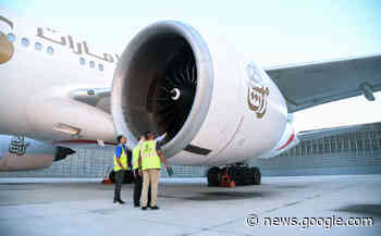 Emirates completes engine ground testing with 100% Sustainable ... - Airline Routes & Ground Services