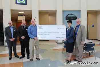 AEP Foundation presents check to New River CTC for aviation maintenance technician training program - West Virginia Daily News