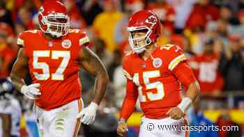 Patrick Mahomes injury: Chiefs' Orlando Brown says there's actually a positive that comes with QB's hurt ankle