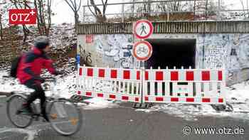 Jenaer Goldbergtunnel ist hermetisch abgeriegelt
