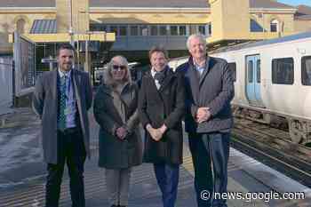 Official opening of Chatham station's £5.8m lifts and footbridge ... - RailBusinessDaily