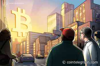 Bitcoin B logo lights up Germany's tallest building in Berlin