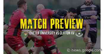 Preview: Exeter University - Clifton Rugby Club