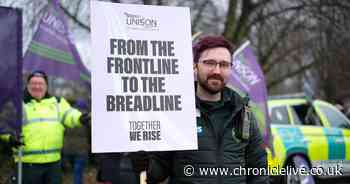 Paramedics on the picket line in County Durham speak of striking as a 'last resort'