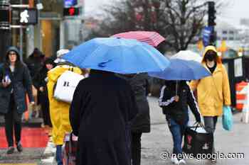 Almost constant chance of showers in week ahead for Vancouver - Delta Optimist
