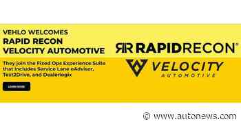 Vehlo buys Rapid Recon and Velocity Automotive