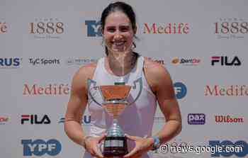 Carlota Martínez conquista el ITF W25 de Buenos Aires - CARTV (Corporación Aragonesa de Radio y Televisión)