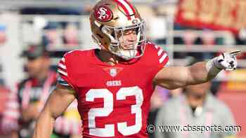 49ers running backs Christian McCaffrey (calf contusion), Elijah Mitchell (groin) day-to-day with injuries