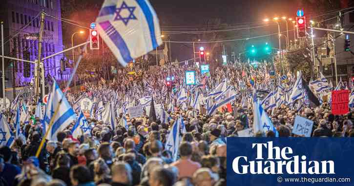 Huge protest in Israel over rightwing government’s judicial changes