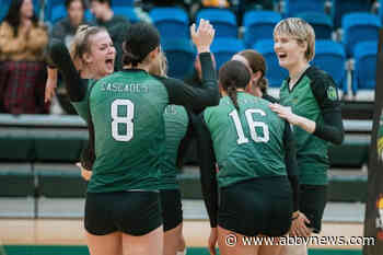 UFV Cascades women’s volleyball team extends win streak to nine