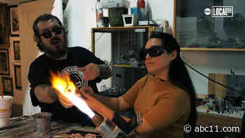 Discover the art behind glass blowing at Juggernaut Glass in the Heights