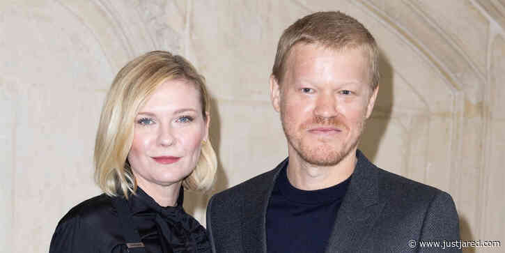 Jesse Plemons Shows Off New Look With Wife Kirsten Dunst at Christian Dior Fashion Show in Paris!