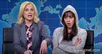 Watch Aubrey Plaza, Amy Poehler Reprise 'Parks and Rec' Roles on SNL     - CNET