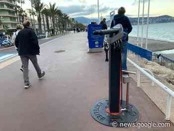 Nice. C'est quoi ces poteaux bizarres sur la promenade des Anglais ? - actu.fr
