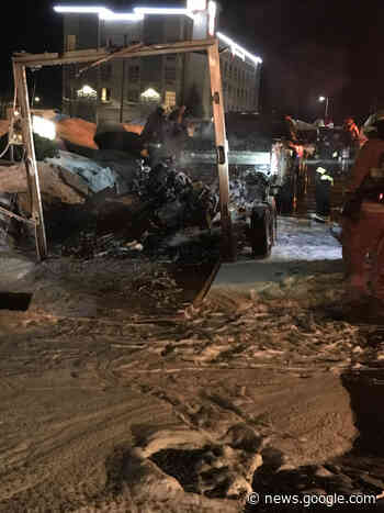 No injuries after snowmobile trailer explosion rocks Revelstoke - Penticton Western News