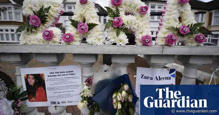 Probation service and ministers have ‘blood on hands’, say Zara Aleena’s family