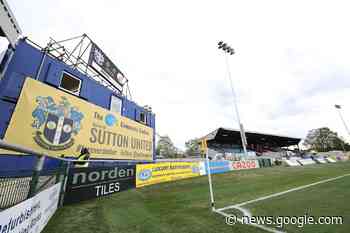 SUTTON UNITED MATCH POSTPONED - News - Crawley Town
