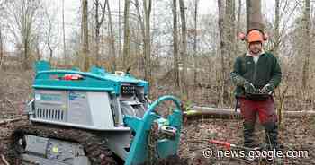 Grevenbroich: "Wald-Roboter" hilft beim Baumfällen - Rheinische Post