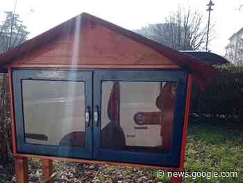 Calenzano, atto vandalico in via Ponchielli: riparata la casetta dei libri - 055firenze