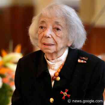 Margot Friedländer mit Bundesverdienstkreuz ausgezeichnet - radioeuskirchen.de